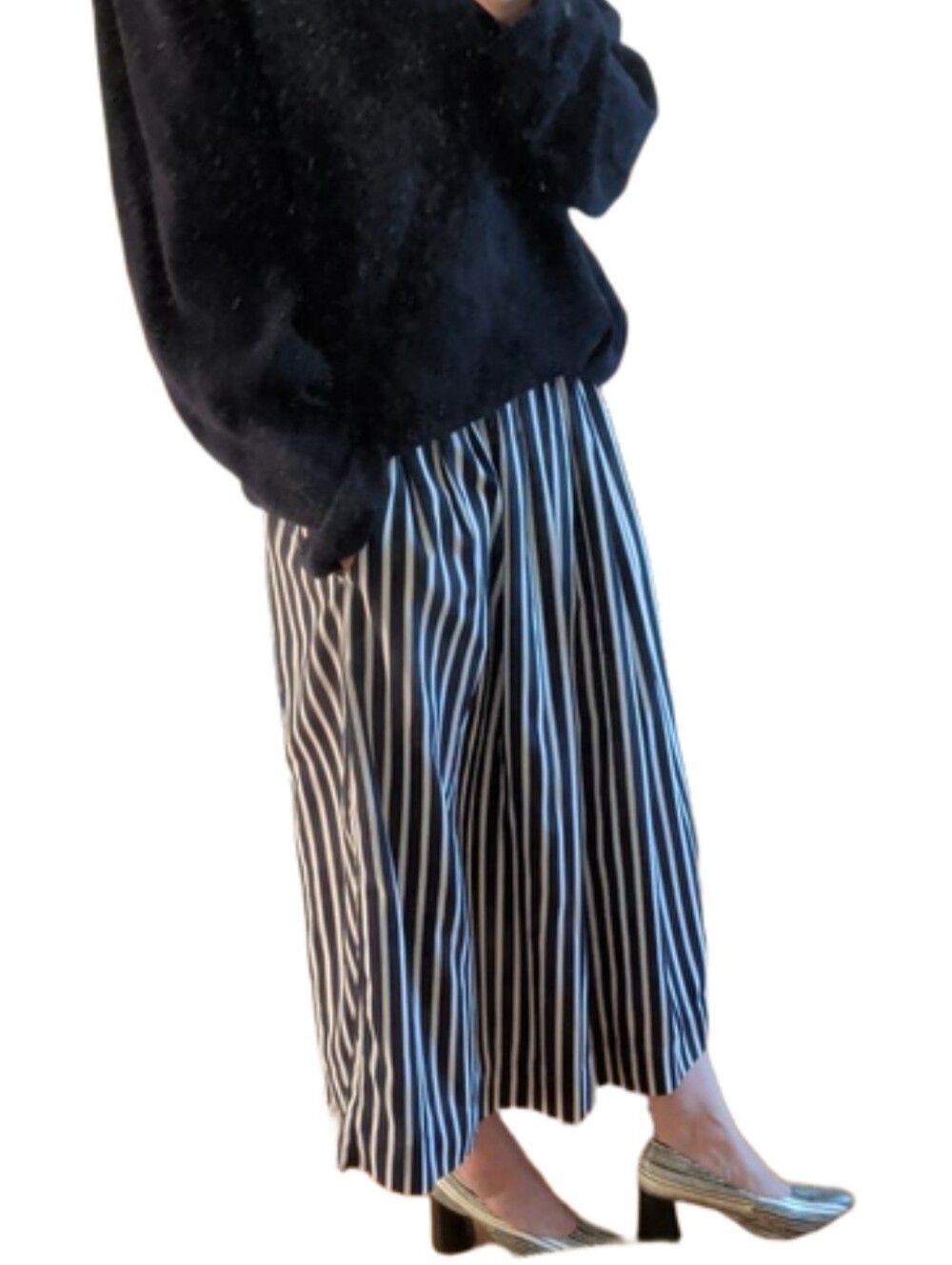 J. Crew Striped Maxi Skirt